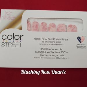 Color Street Blushing Rose Quartz - NWT - Nail Strips